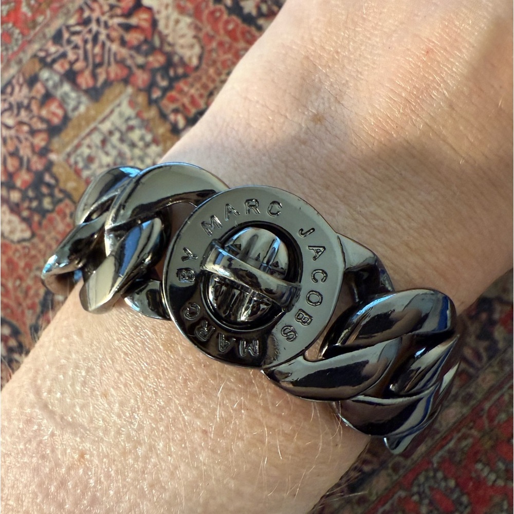 Marc Jacobs Silver Chain Bracelet